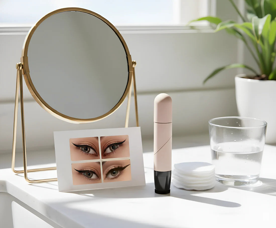 Eyeliner Rotativ cu Ștampilă