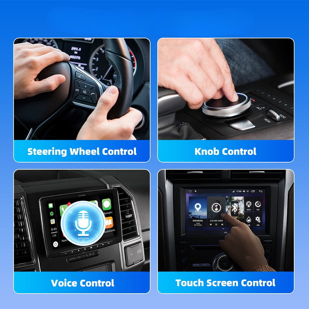 Adaptor Wireless Compact Carplay + Android Auto